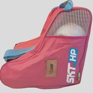 SKT HP Roller Skate Bag Pink Large Skates Gear Helmut Inline Quad Adjustable
